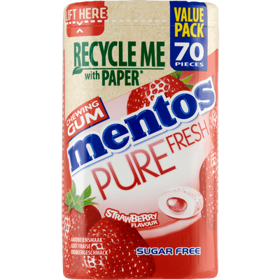 Mentos Gum pure fresh strawberry