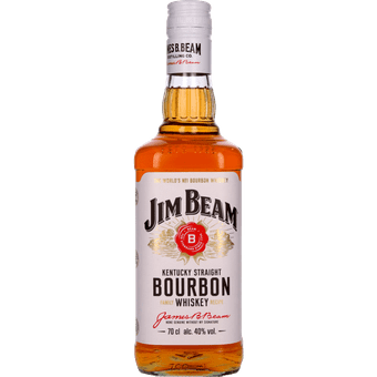 Jim Beam Whiskey bourbon white