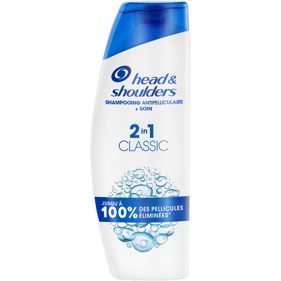 Foto van Head & Shoulders Shampoo classic 2 in 1 op witte achtergrond