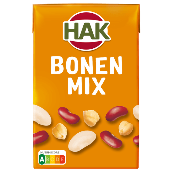 Foto van Hak Bonenmix op witte achtergrond