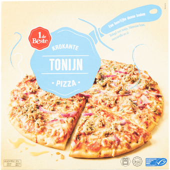 1 de Beste Krokante pizza tonijn