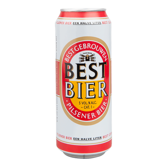 Foto van Best Bier op witte achtergrond