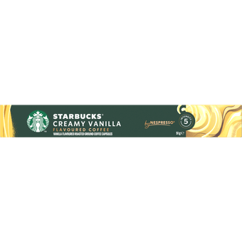 Starbucks Koffiecups creamy vanille
