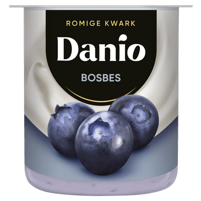 Danio Romige kwark bosbes