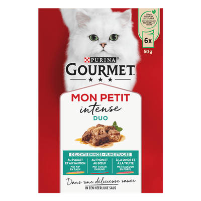 Gourmet Mon petit duo vlees en vis 6 stuks