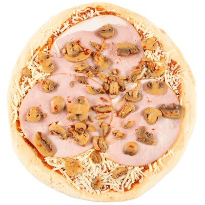 DekaVers Pizza funghi prosciutto