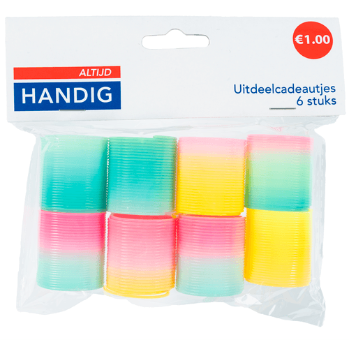 Foto van Altijd handig Uitdeelcadeautjes op witte achtergrond
