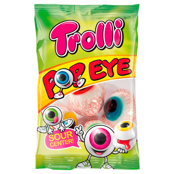 Foto van Trolli Pop eye op witte achtergrond