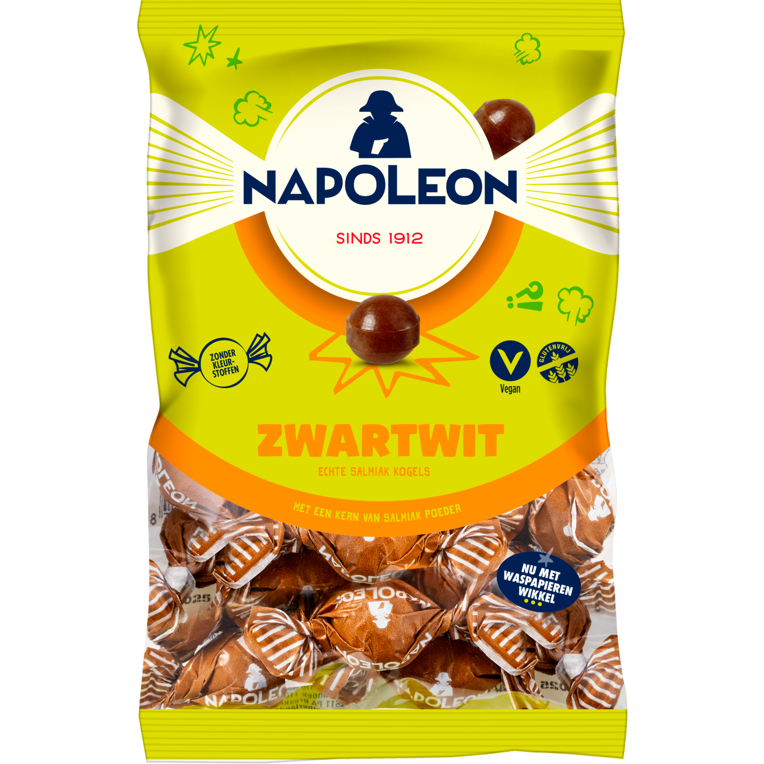 Afbeelding van Napoleon Kogels zwart-wit
