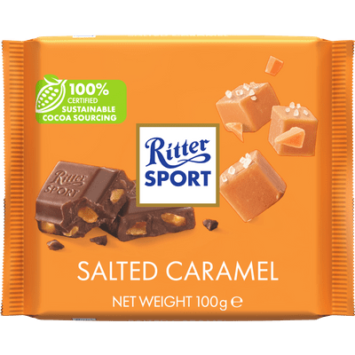Ritter Sport Chocoladereep salted caramel