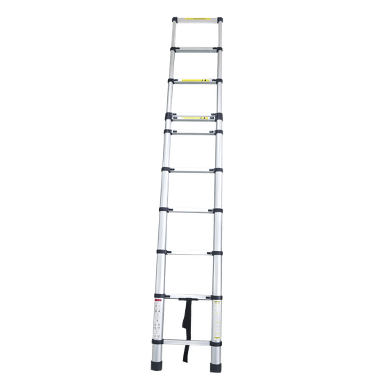 Foto van Aqua Laser telescoopladder op witte achtergrond