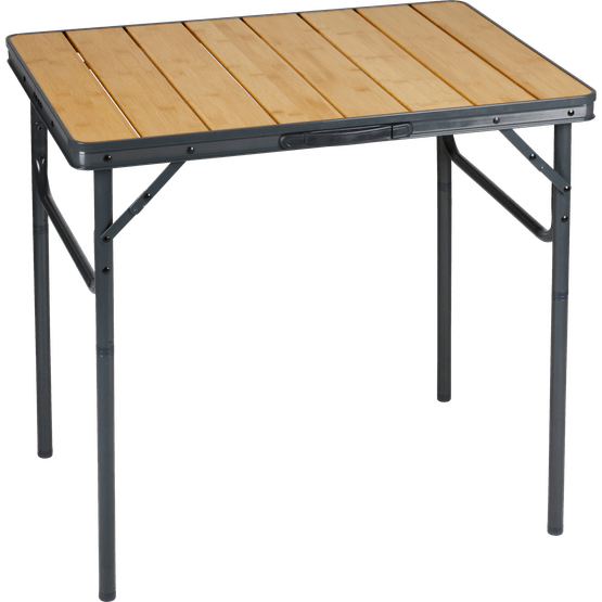 Foto van Tafel bamboo op witte achtergrond