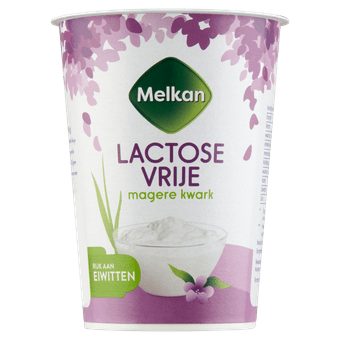 Melkan Lactose vrije magere kwark 