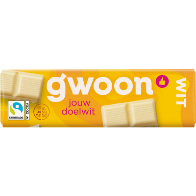 G'woon Chocoladereep wit
