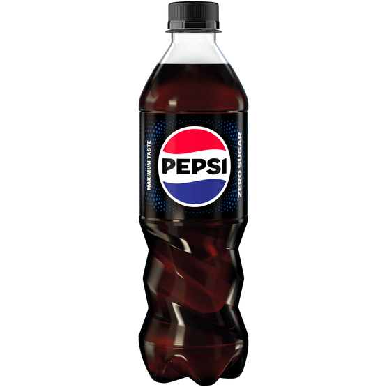 Foto van Pepsi Zero op witte achtergrond