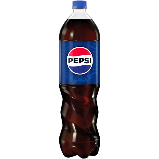 Foto van Pepsi Regular op witte achtergrond