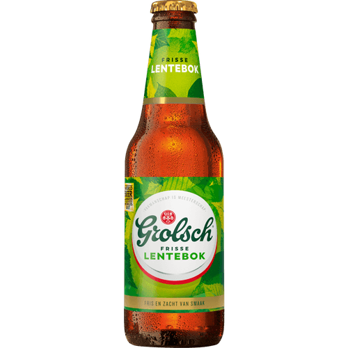 Foto van Grolsch Lentebok op witte achtergrond