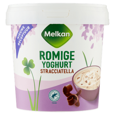 Melkan Romige yoghurt stracciatella