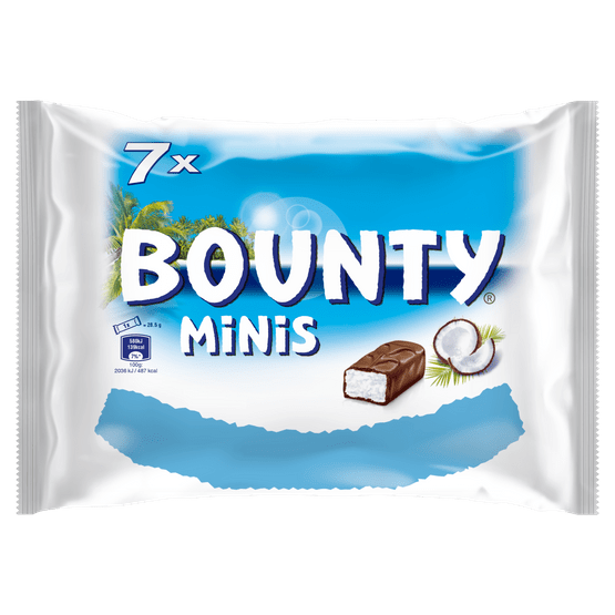 Foto van Bounty Mini op witte achtergrond