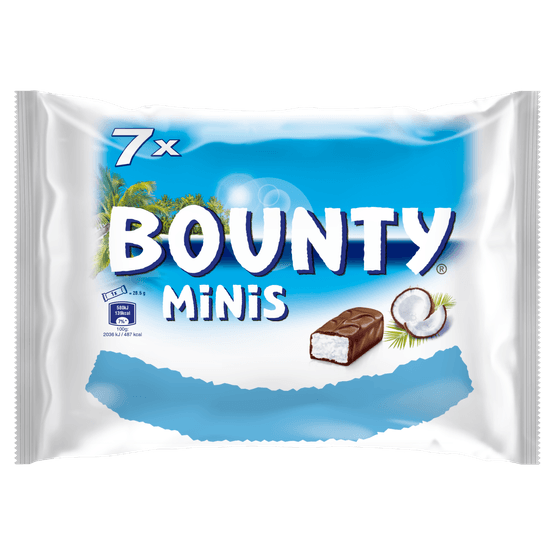 Foto van Bounty Mini op witte achtergrond