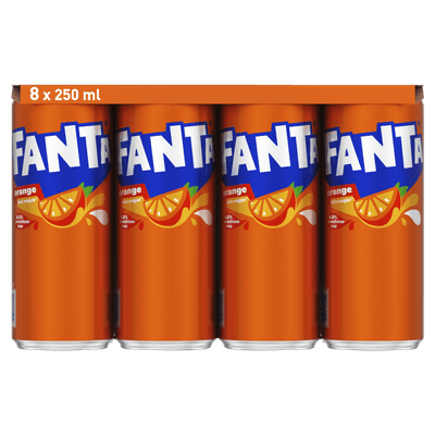 Fanta Orange regular 8x25cl