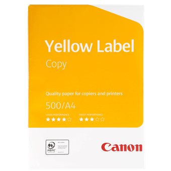 Canon Yellow label plus 80gr a4 500 vel