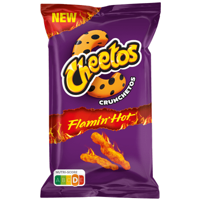 Cheetos Crunchetos flamin hot