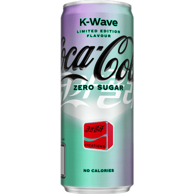 Coca-Cola Cola zero creations k-wave