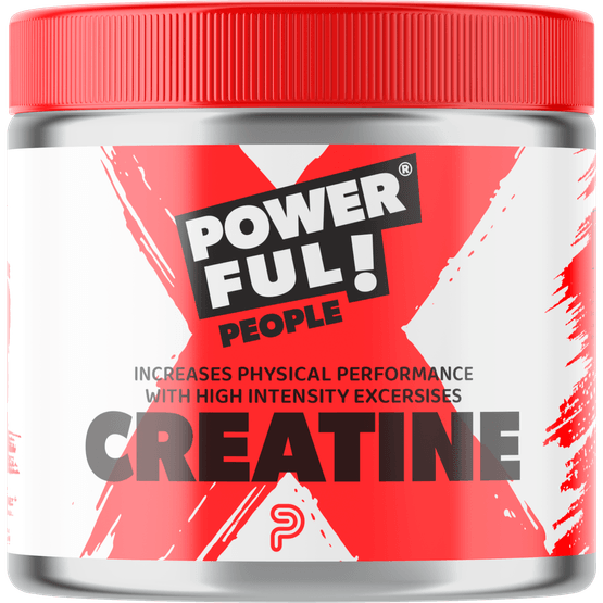 Foto van PowerfulPeople Creatine op witte achtergrond