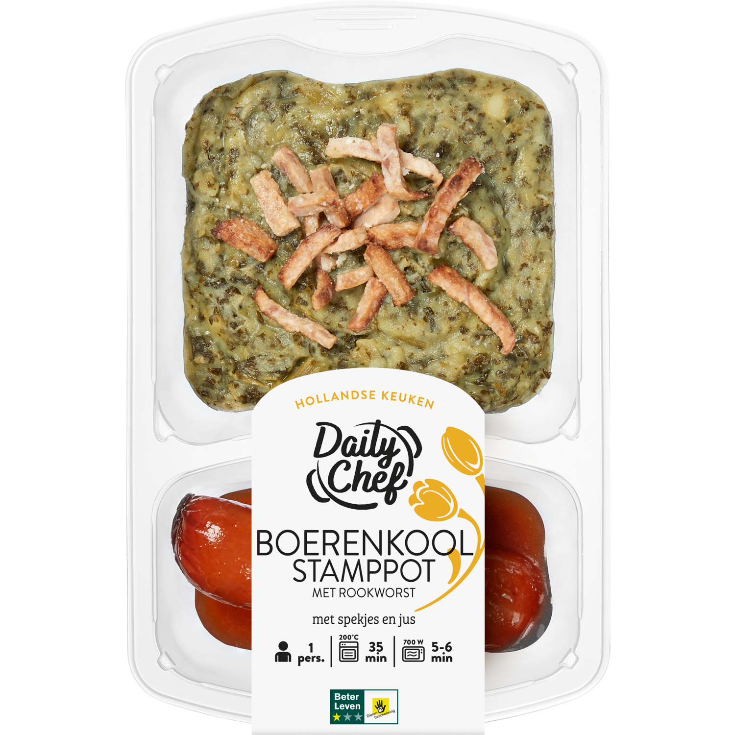 Afbeelding van Daily Chef Boerenkool stamppot rookworst