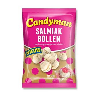 Candyman Salmiak bollen 