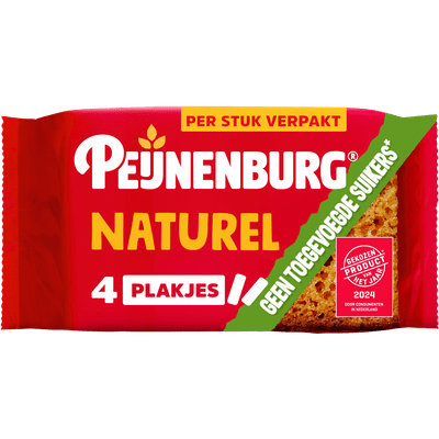Peijnenburg Ontbijtkoek naturel 4-pack