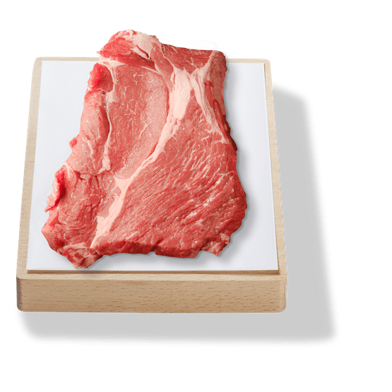 Foto van Vleeschmeesters Riblap 450 gram op witte achtergrond