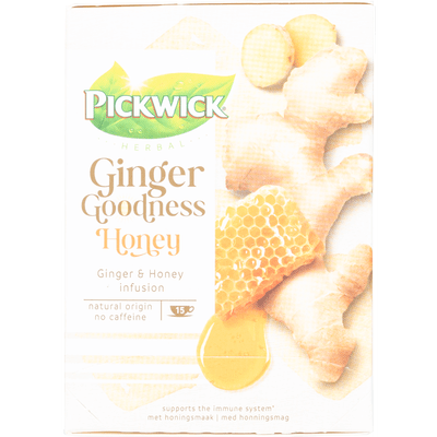 Pickwick Ginger goodness honey kop 15 zk