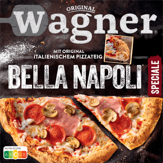 Foto van Wagner Pizza bella napoli speciale op witte achtergrond