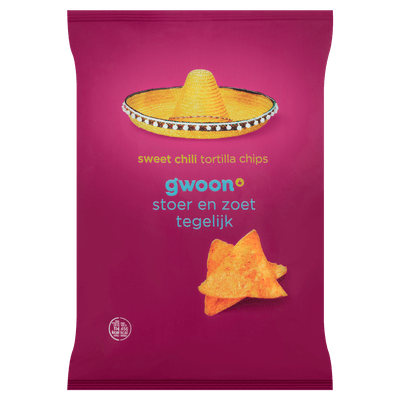 G'woon Tortilla chips sweet chili