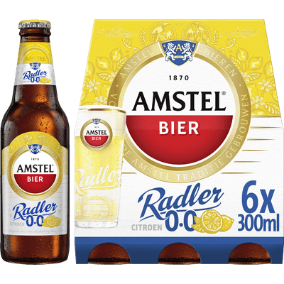 Amstel Radler citroen 0.0%