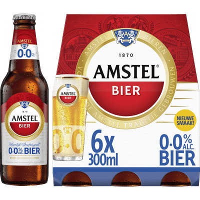 Amstel Pilsener alcoholvrij 6x30cl