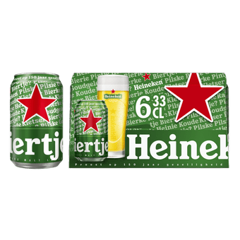 Heineken Pilsener 6x33 cl