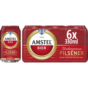Amstel Pilsener 6x33 cl