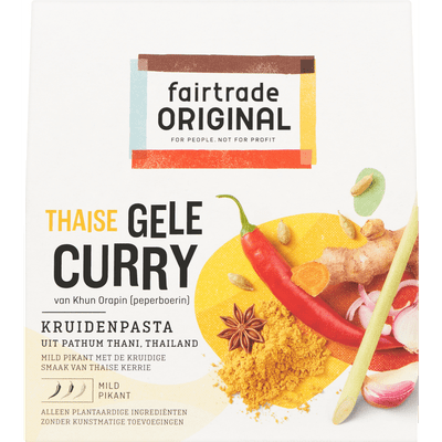 Fairtrade Kruidenpasta gele curry