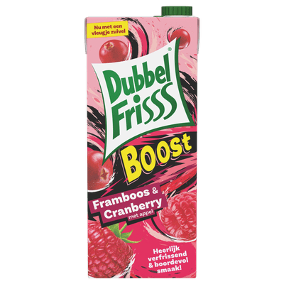 Dubbelfrisss Framboos cranberry boost
