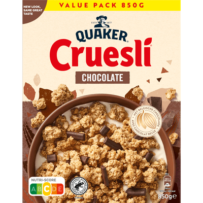 Quaker Cruesli chocolade