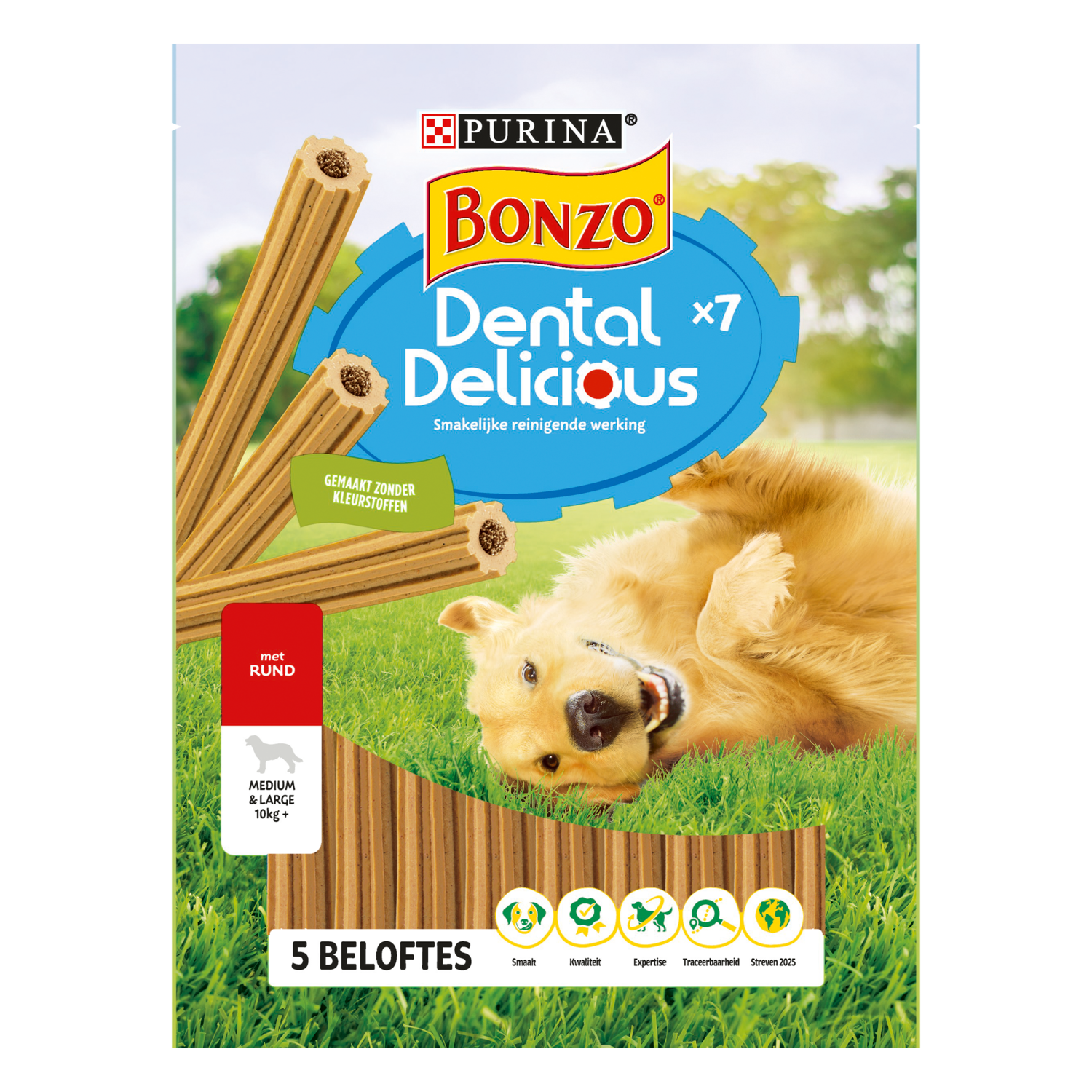 Afbeelding van Bonzo Hondensnacks dental delicious