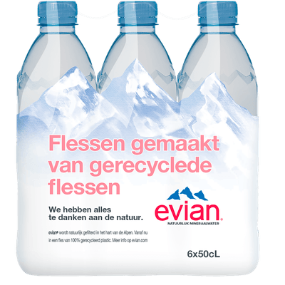 Evian Mineraalwater 6x 500ml