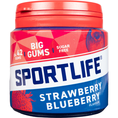 Sportlife Big gums strawberry blueberry