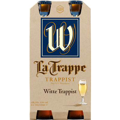 La Trappe Witte trappist 4x33 cl