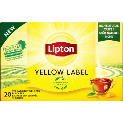 Lipton Thee yellow tea kop 50 zk.
