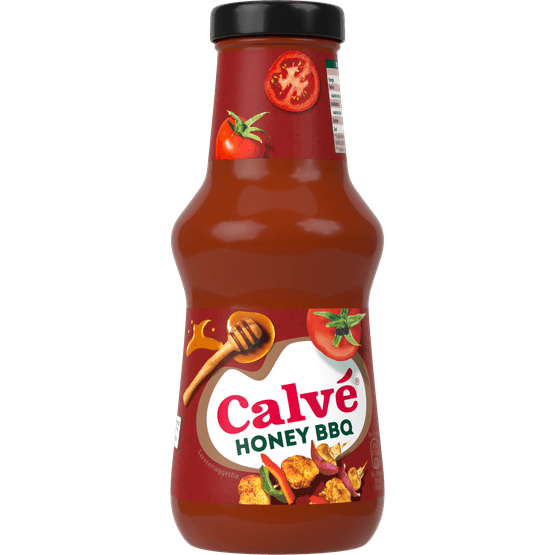 Foto van Calvé Honey bbq op witte achtergrond
