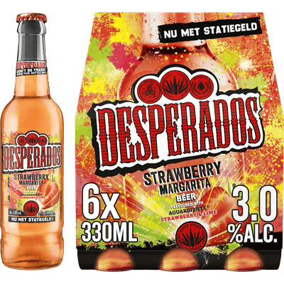 Desperados Strawberry margarita 6x33cl